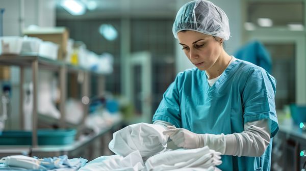 Calot de bloc en tissu : le choix des professionnelles